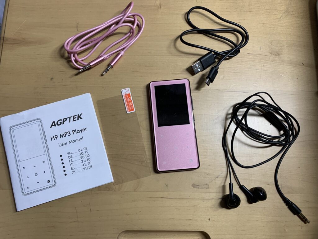 AGPTEK MP3プレイヤーセット