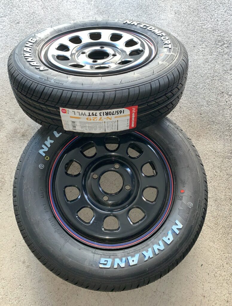 NANKANG　165/70R13
ホワイトレター